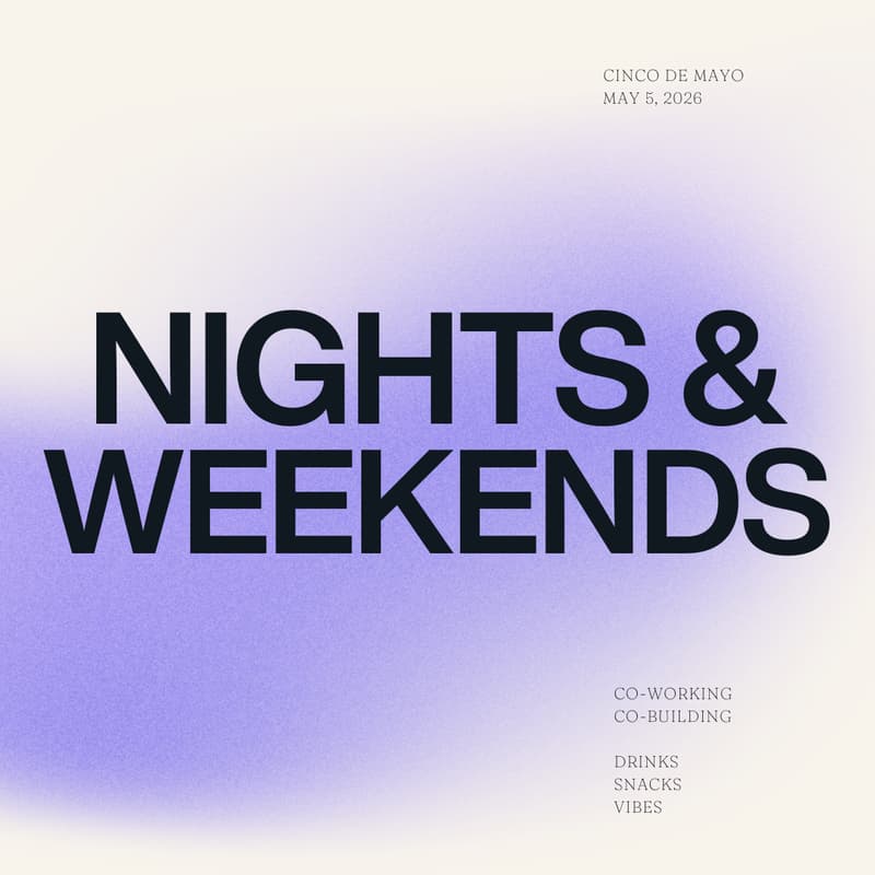 Cover Image for Nights & Weekends