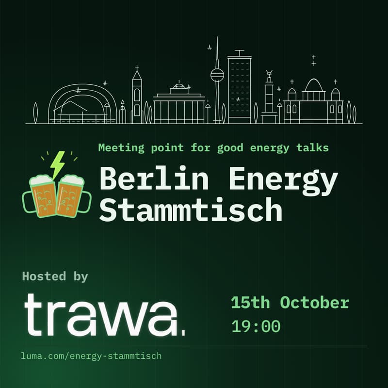Cover Image for Berlin Energy Stammtisch @ Trawa