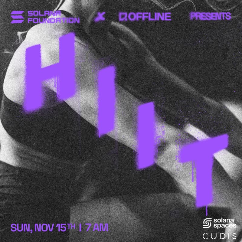 Cover Image for Solana Fitness Zone: HIIT Class | Breakpoint 2026