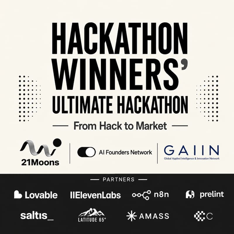 Cover Image for HACKATHON WINNERS’ ULTIMATE HACKATHON