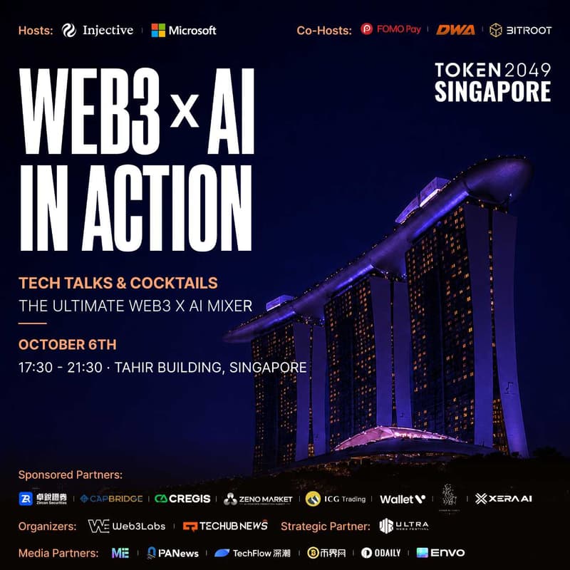 Cover Image for Web3 x AI In Action | Token2049 Singapore