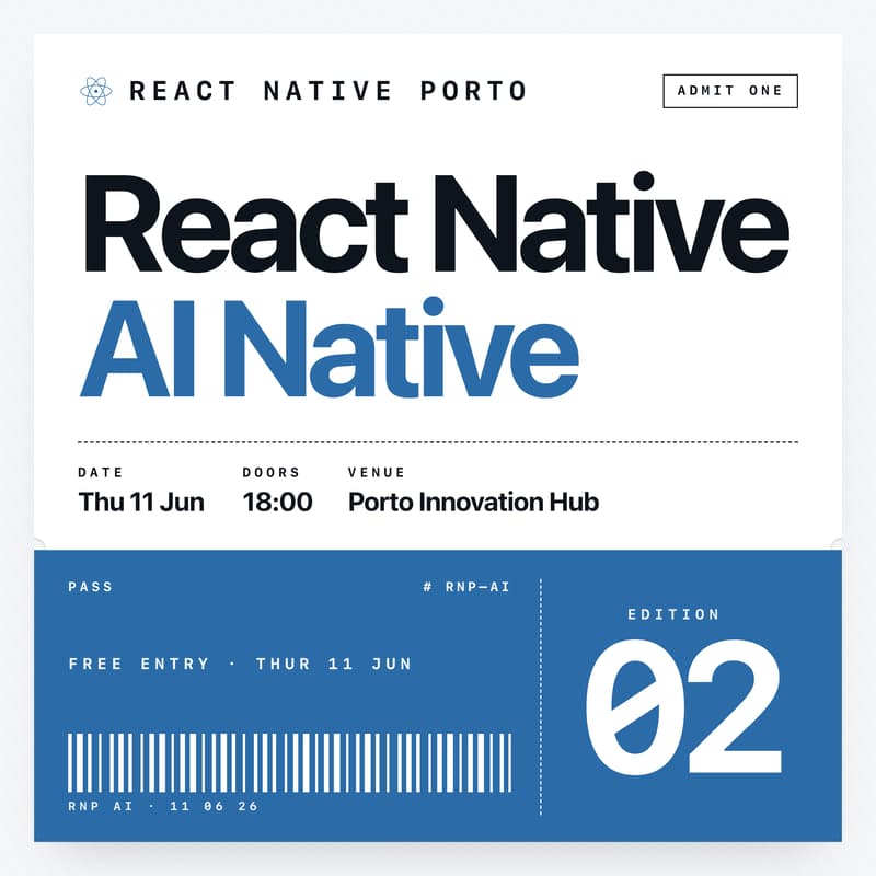 Cover Image for React Native Porto #2 - AI Workflows