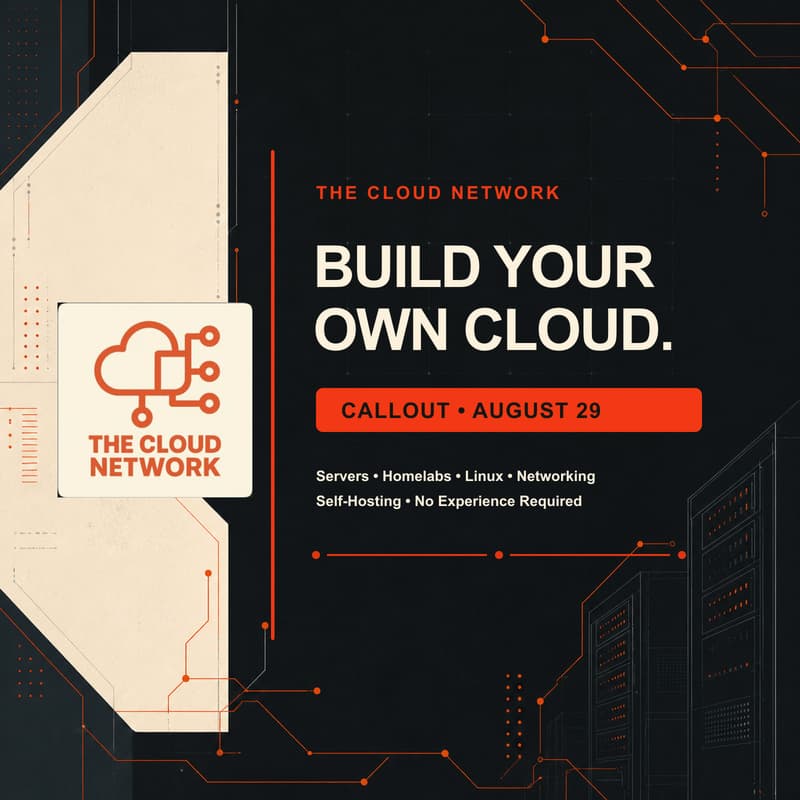 Cover Image for The Cloud Network Callout: Build Your Own Cloud