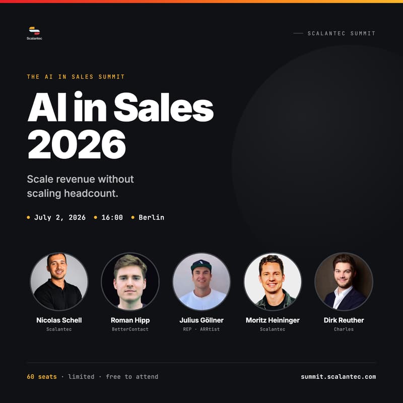 Cover Image for AI in Sales 2026: Scale Revenue Without Scaling Headcount