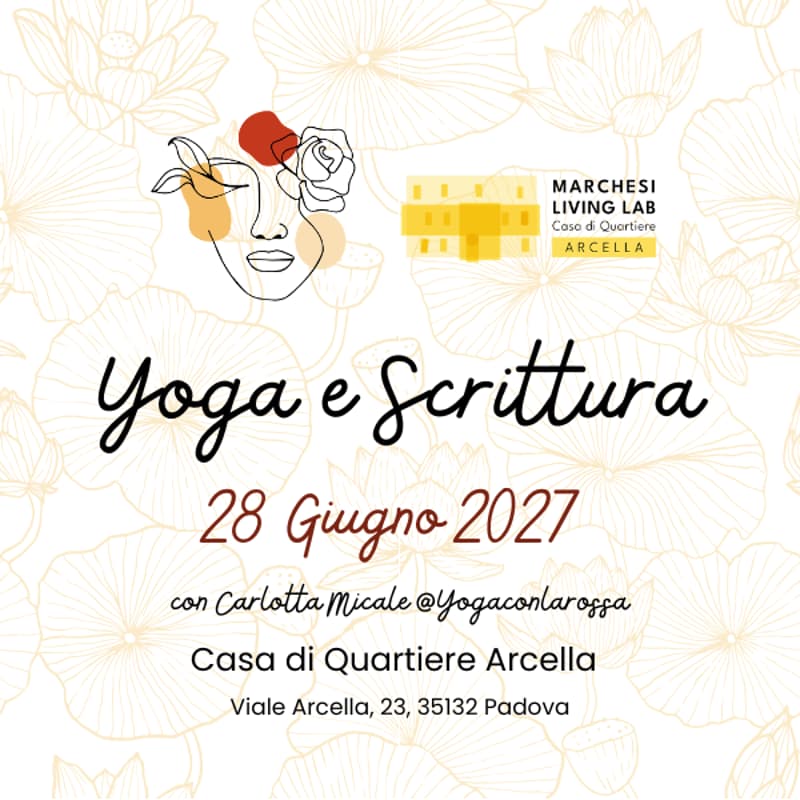 Cover Image for Yoga e Scrittura Terapeutica @ Casa di Quartiere Arcella
