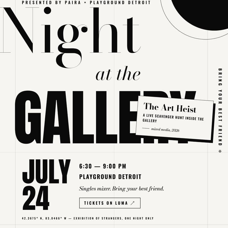Cover Image for Night at the Gallery: A Singles Mixer