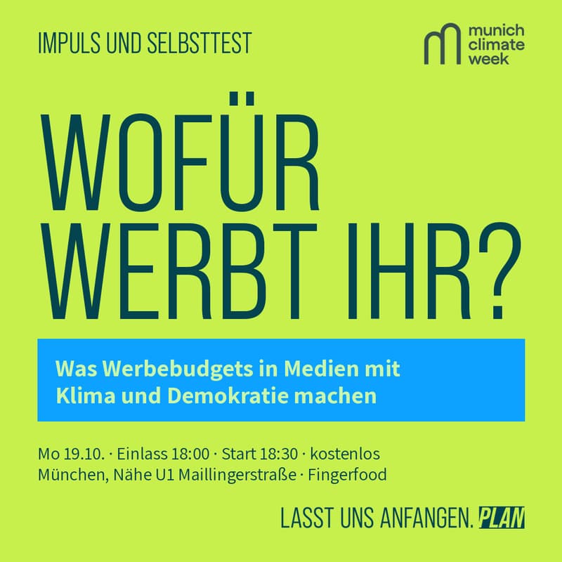Cover Image for Wofür werbt ihr? Was Werbebudgets in Medien mit Klima und Demokratie machen