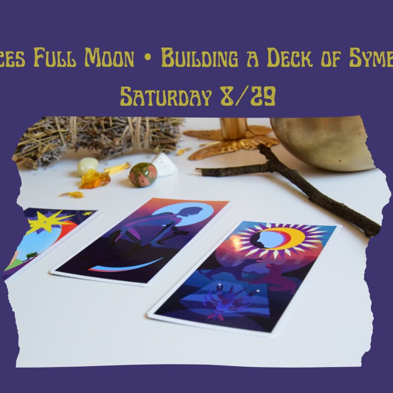 Cover Image for Pisces Full Moon • Building a Deck of Symbols • Private Wyrd Scouts Activity