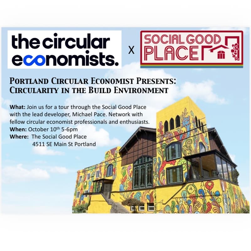 Cover Image for 🇺🇸 Portland Circular Economists: Circularity in the Built Environment