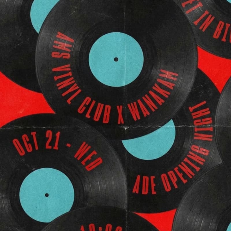 Cover Image for Amsterdam Vinyl Club x Wanakam- ADE Opening Night