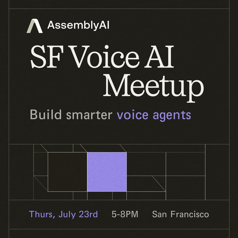 Cover Image for Voice AI Meetup: Build Smarter Voice Agents