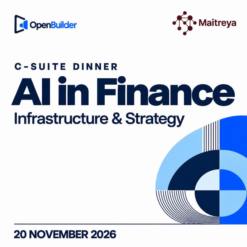Cover Image for Maitreya AI In Finance C-Suite Dinner