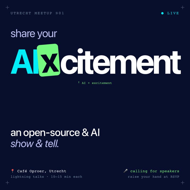 Cover Image for Share Your AIxcitement - AI / Open Source - Show And Tell