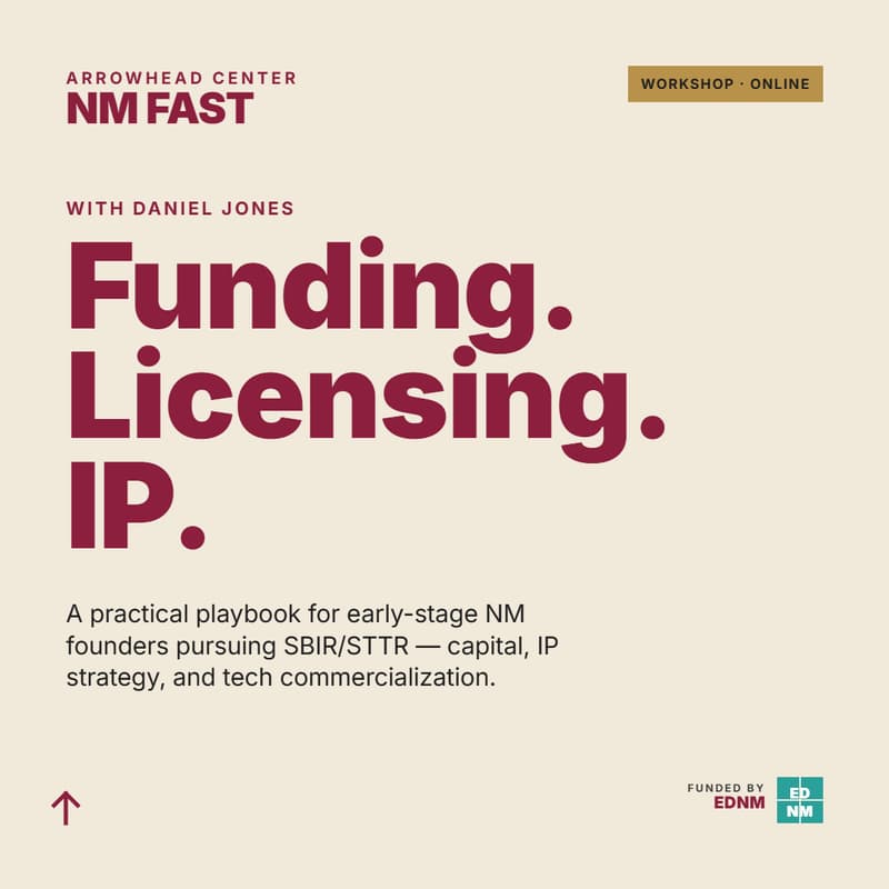 Cover Image for SBIR: Startup Funding, Licensing & IP
