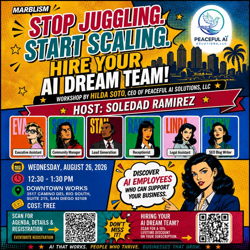 Cover Image for AI Workshop | How to Use AI Employees to Scale Your Business & Hire Your Dream Team