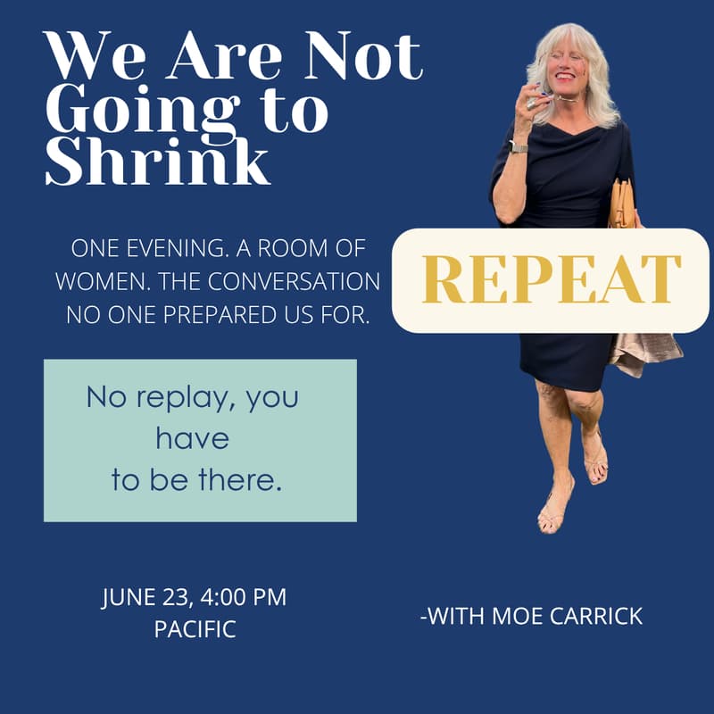 Cover Image for We are not going to shrink REPEAT