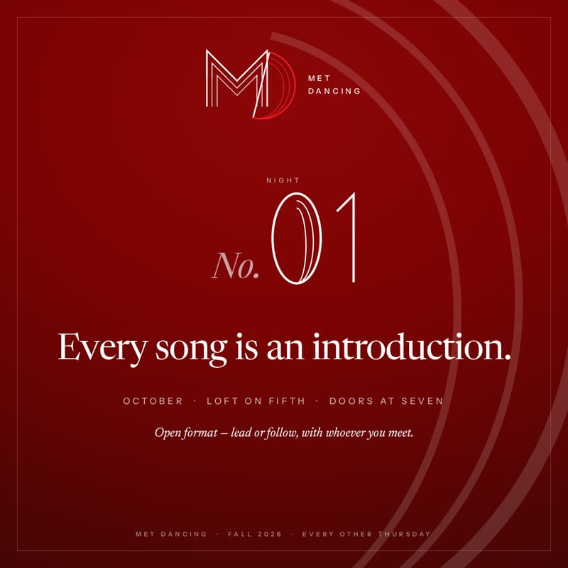 Cover Image for Met Dancing · No. 01