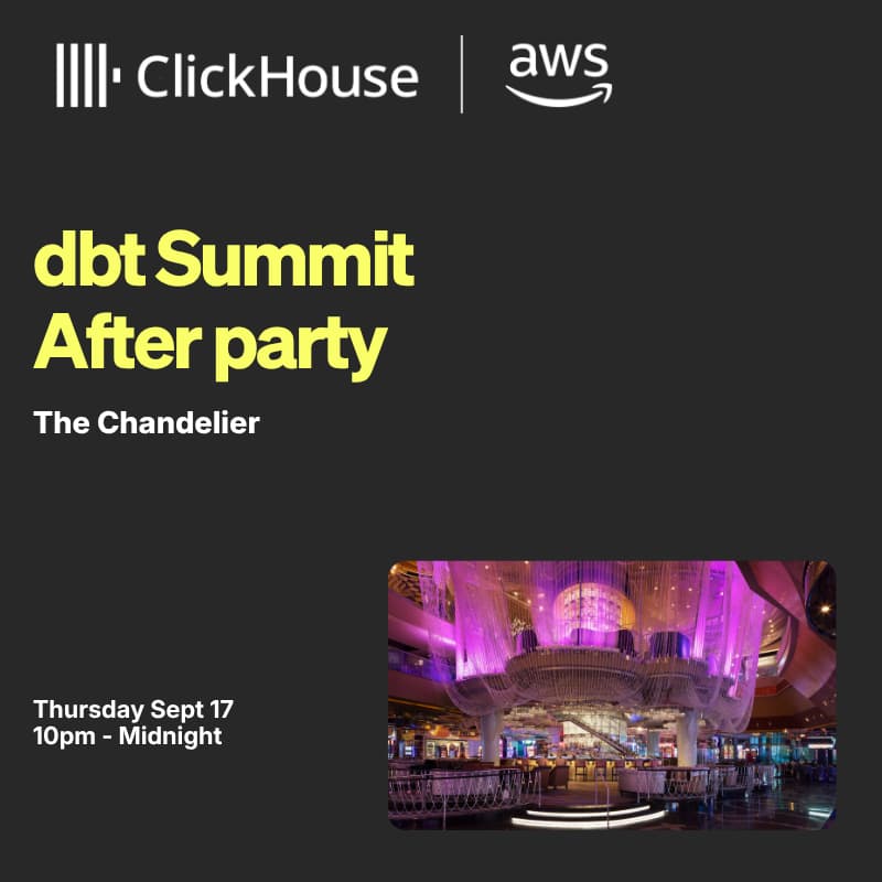 Cover Image for dbt Summit After Party