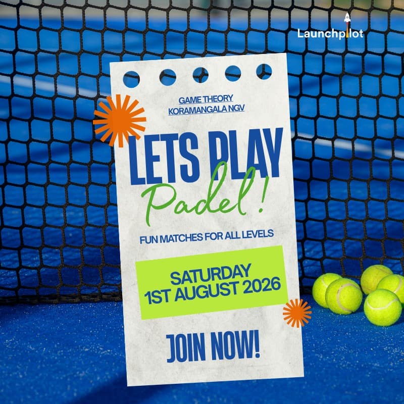Cover Image for LaunchPilot Founders' Padel Meetup
