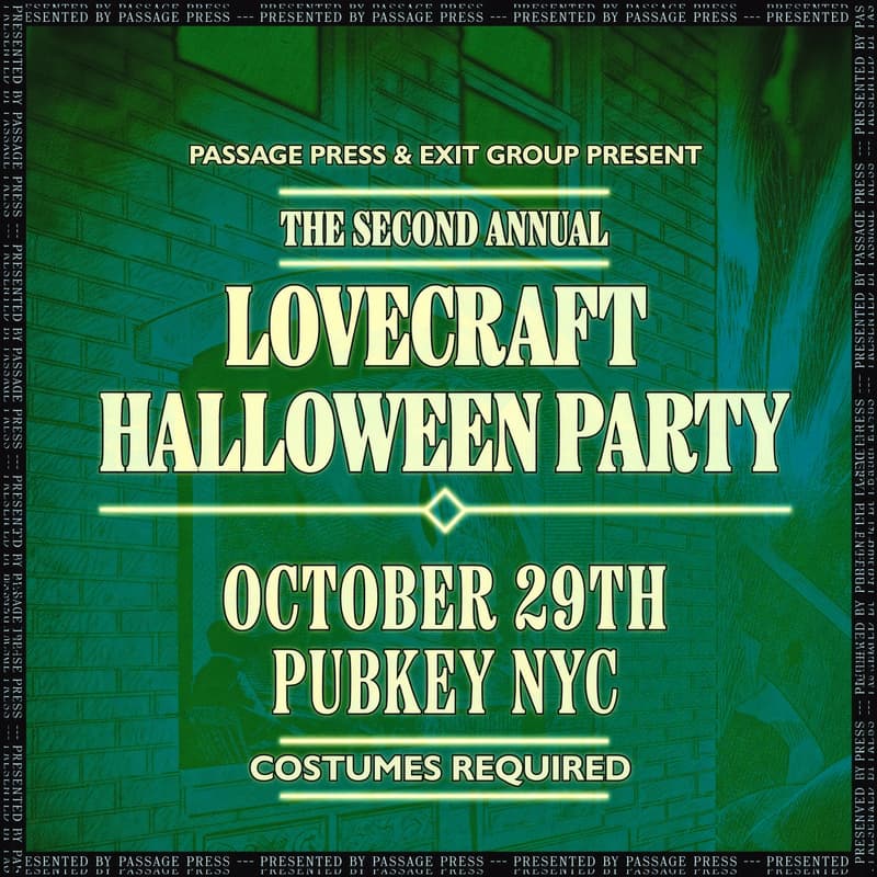 Cover Image for EXIT + Passage Halloween Party