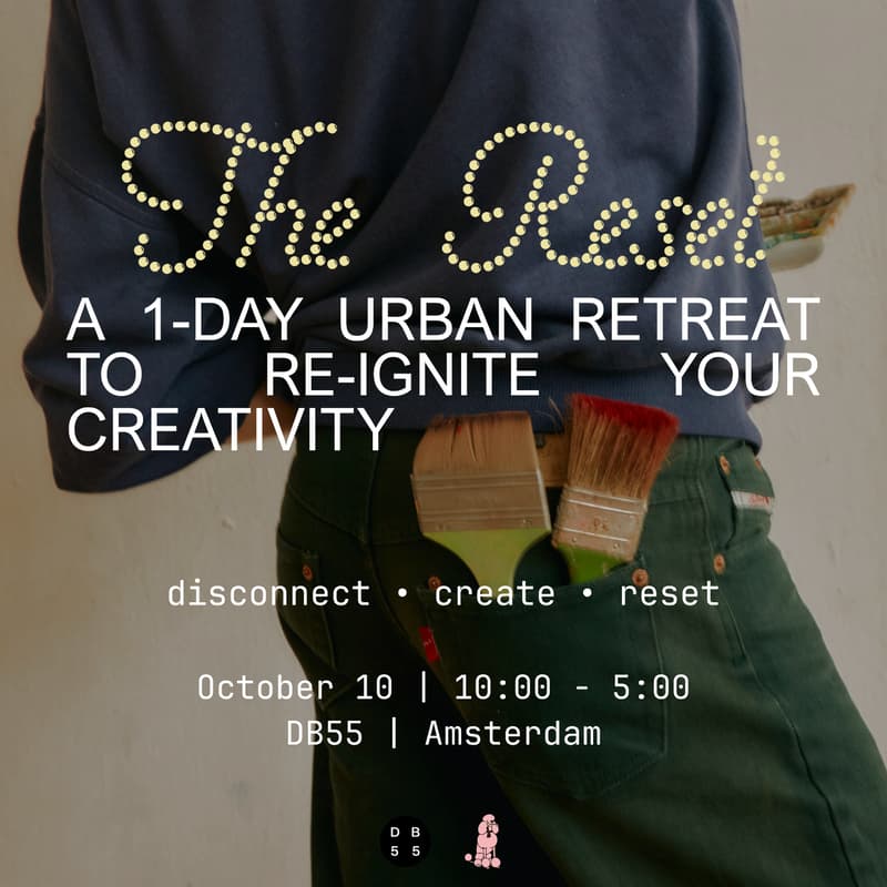 Cover Image for Amsterdam | 1 Day Creative Retreat