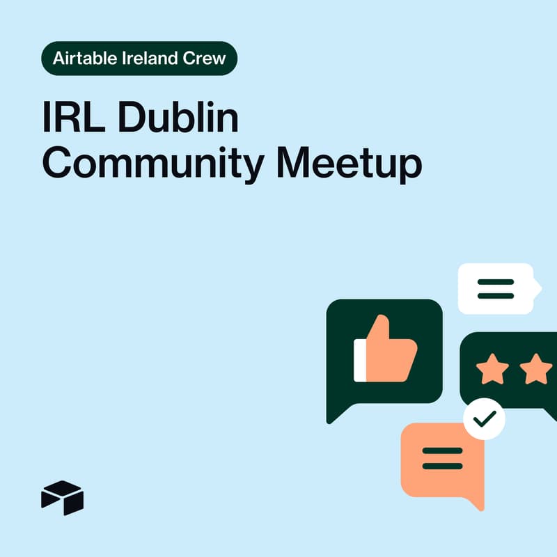 Cover Image for Airtable Dublin Community Meetup