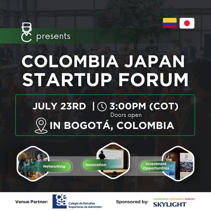 Cover Image for Colombia Japan Startup Forum 2026