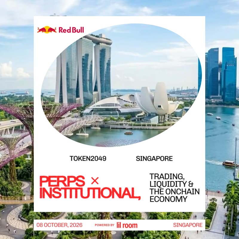 Cover Image for Perps Γ Institutional: Trading, Liquidity & the Onchain Economy | Singapore | π 7th October | During Token2049