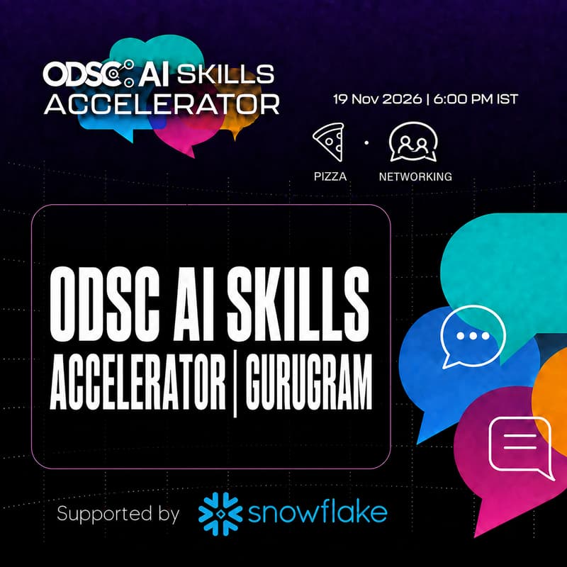 Cover Image for ODSC AI Skills Accelerator | Gurugram
