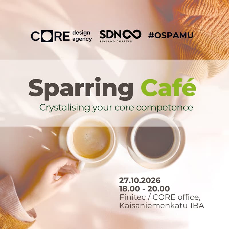 Cover Image for Sparring Café: Crystallising your core competence