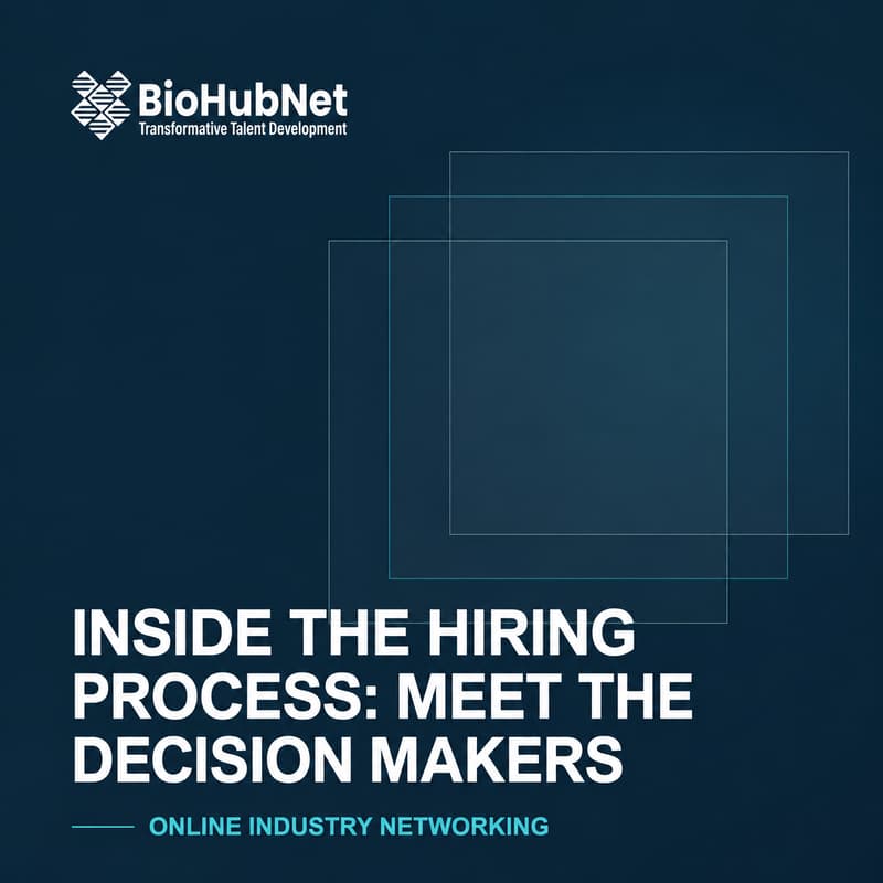 Cover Image for BioHubNet Industry Insights: Meet the Decision Makers