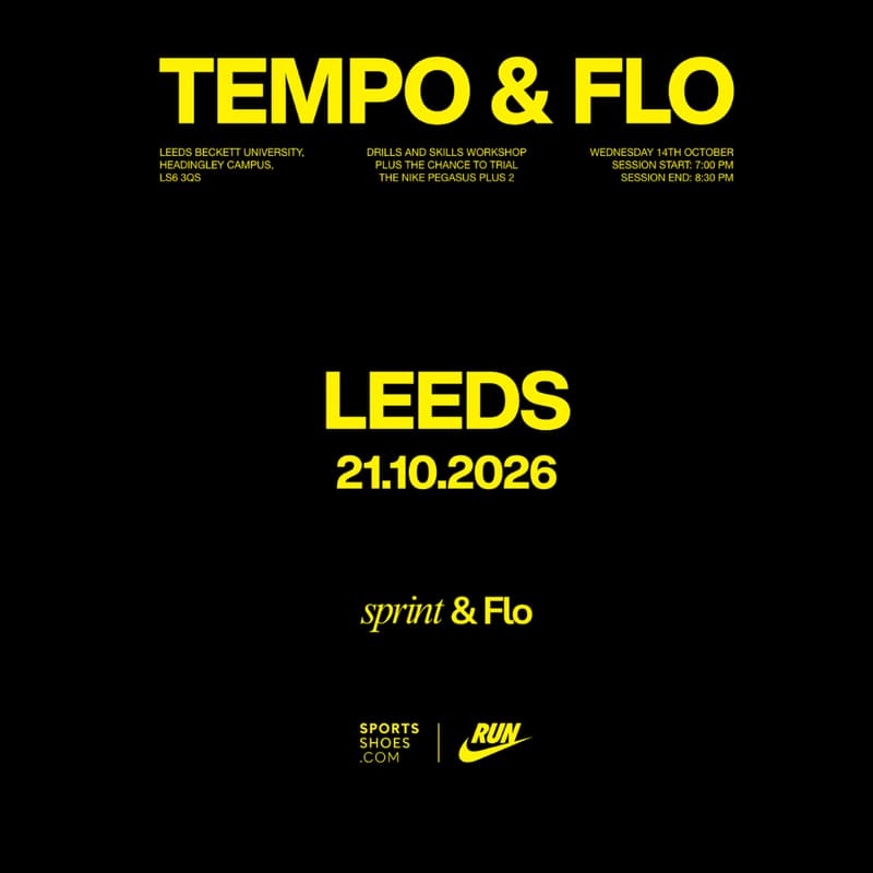 Cover Image for Tempo & Flo × SportsShoes × Nike Running - LEEDS