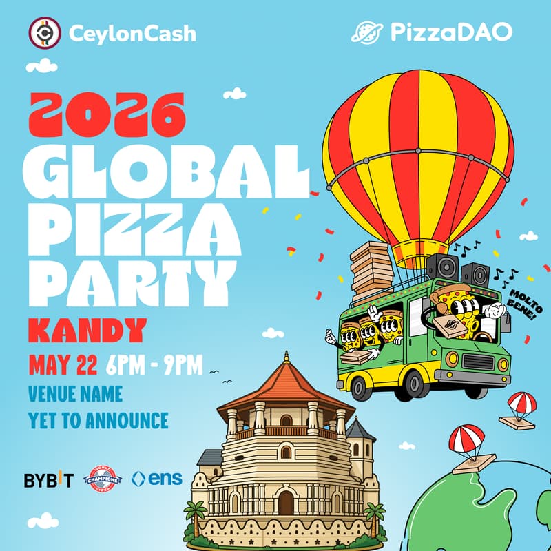 Cover Image for Global Pizza Party - Kandy - 2026 🏙 🇱🇰