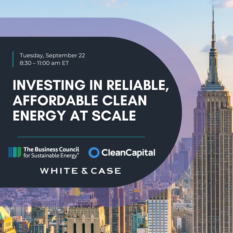 Cover Image for Investing in Reliable, Affordable Clean Energy at Scale