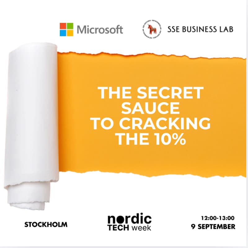 Cover Image for The Secret Sauce to Cracking the 10% MICROSOFT x SSE BL NTW LUNCH SIDE EVENT