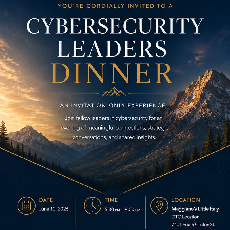 Cover Image for Cybersecurity Leaders Dinner
