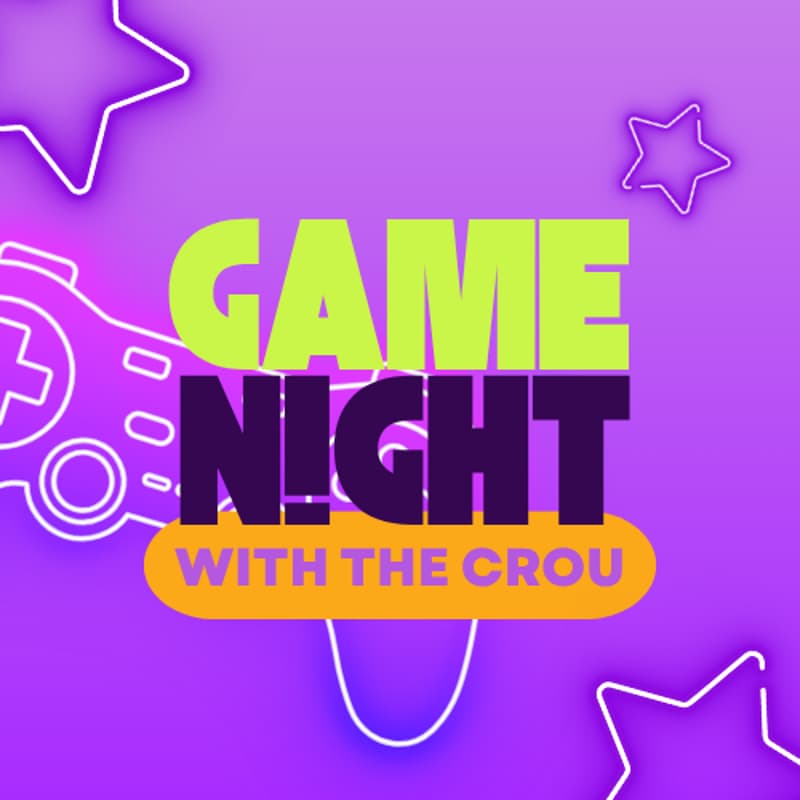 Cover Image for GAME NIGHT w/the CROU