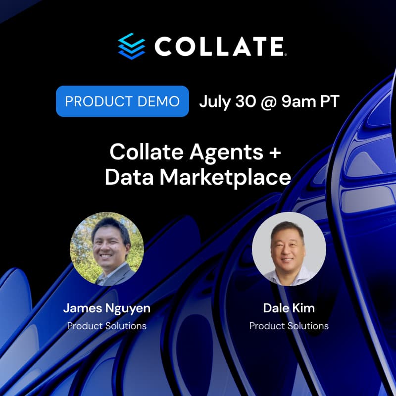 Cover Image for Collate Product Demo Series - Collate Agents plus Data Marketplace