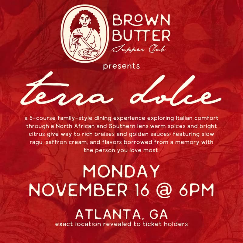 Cover Image for Terra Dolce: November 16 - Atlanta, GA