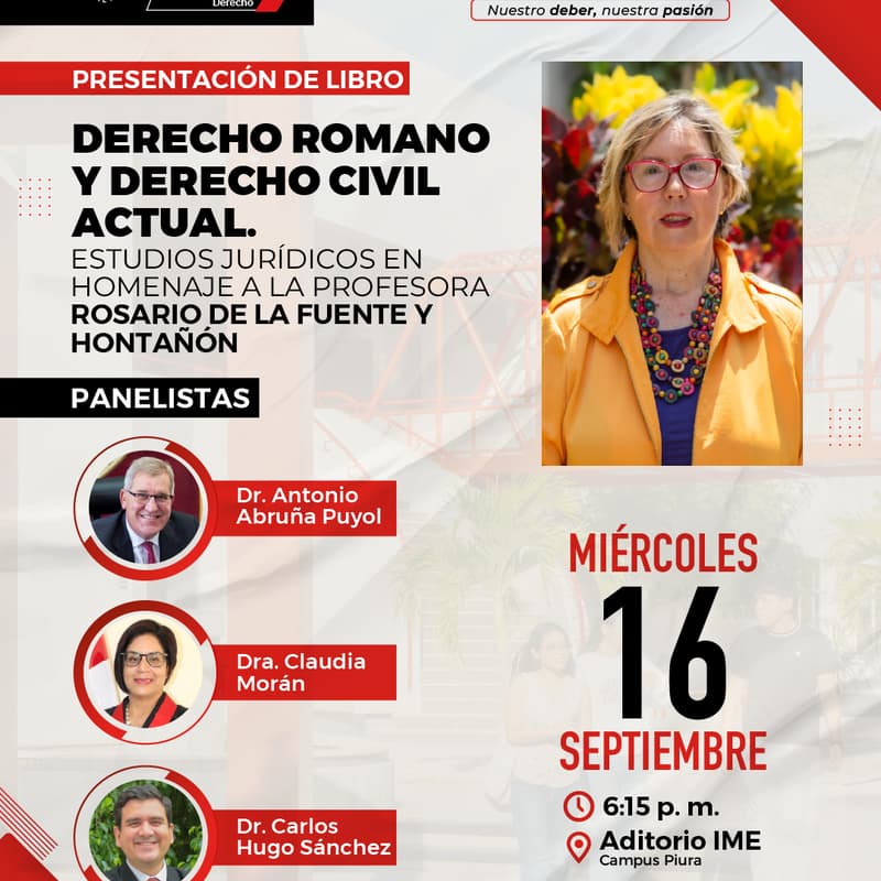 Cover Image for Presentación de libro en homenaje a la Dra. Rosario de la Fuente y Hontañón; y noche de confraternidad