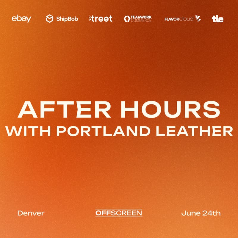 Cover Image for After Hours with Portland Leather Goods