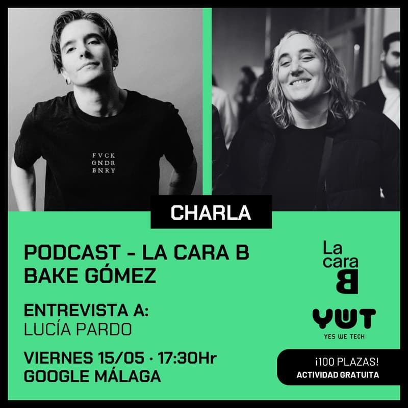 Foto de portada de Charla YWT: Podcast La CaraB - Bake Gómez