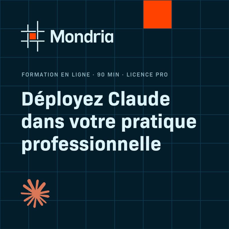 Cover Image for Déployez Claude dans votre pratique professionnelle