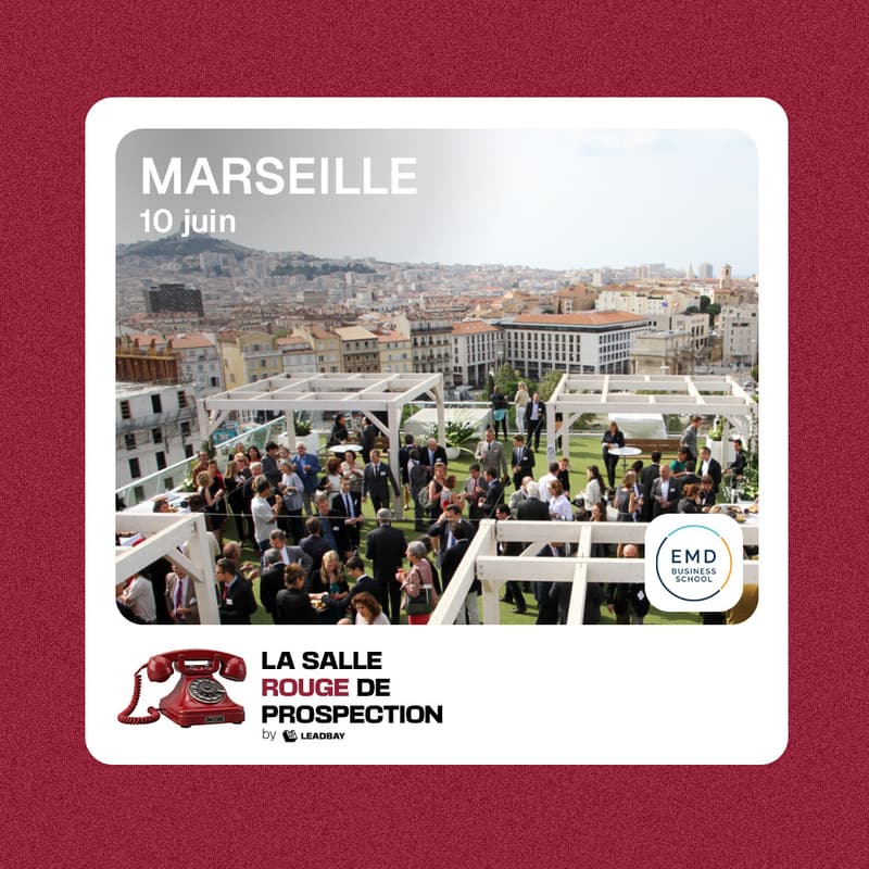 Cover Image for ☎️ La salle Rouge de prospection - Marseille