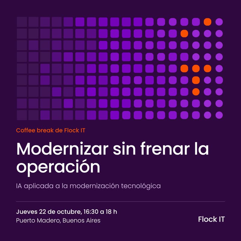 Cover Image for Coffee break: Modernizar sin frenar la operación
