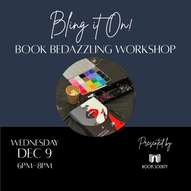 Cover Image for Bling It On! Book Bedazzling Workshop