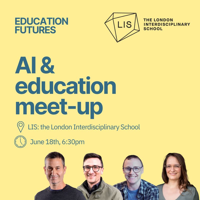 Cover Image for AI & Education Meet-up | London Edtech Week