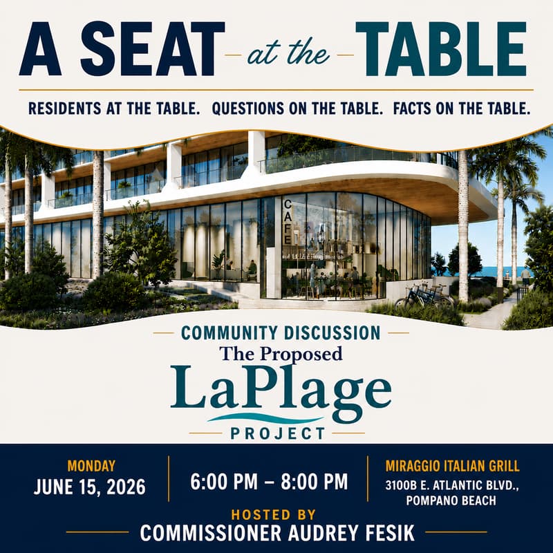 Cover Image for A Seat at the Table: La Plage Pompano Beach