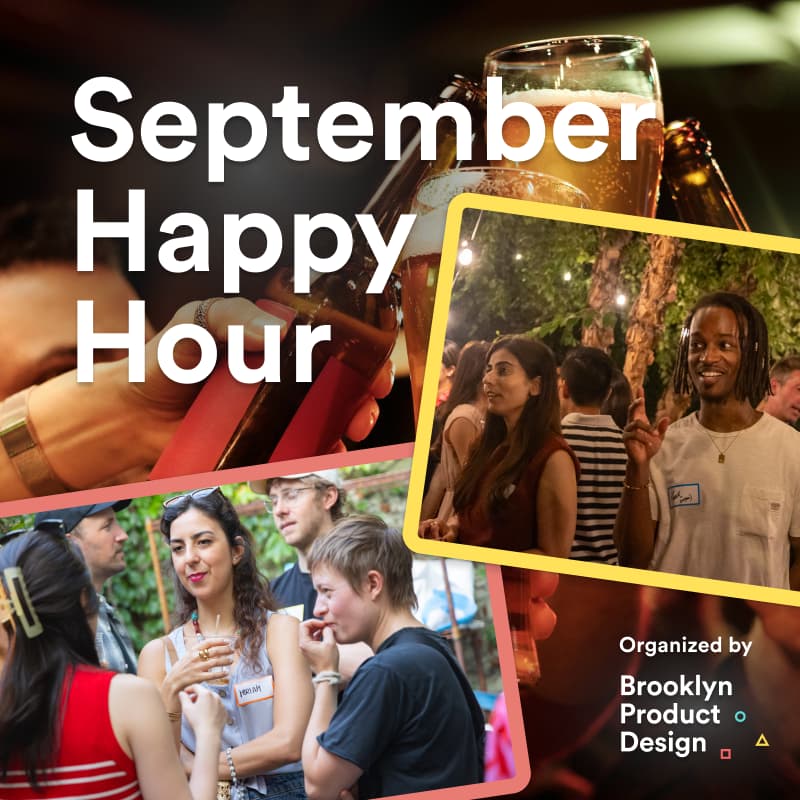 Cover Image for 🗽🍻 September Happy Hour with fellow Designers 🤩🥂