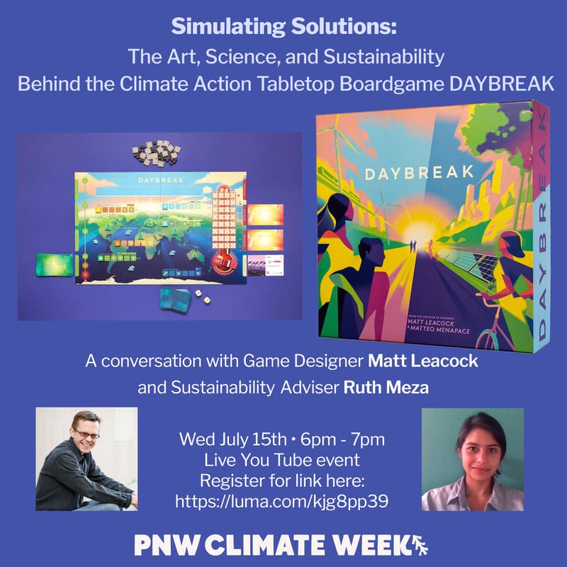 Cover Image for Simulating Solutions: The Art & Science Behind the Tabletop Boardgame DAYBREAK